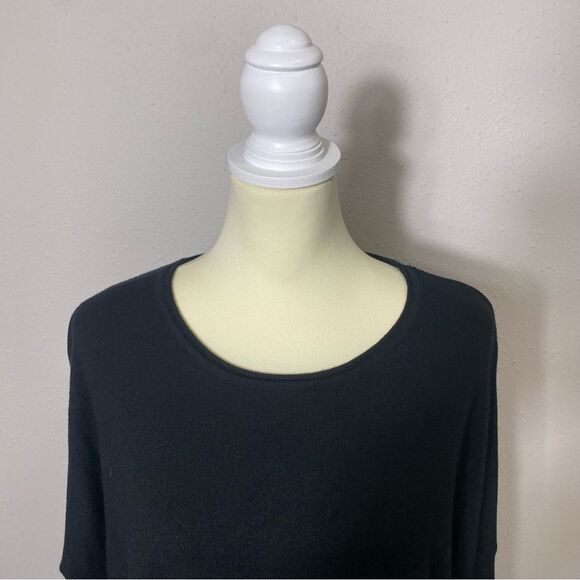 Altar'd State Black Knit Scoop Neck Sweater/Tunic Women's Size M/L - Picture 9 of 15